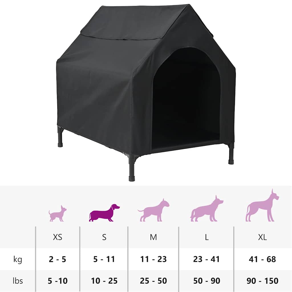 Huis Voor Huisdieren 90 X 65 X 83 Cm Staal