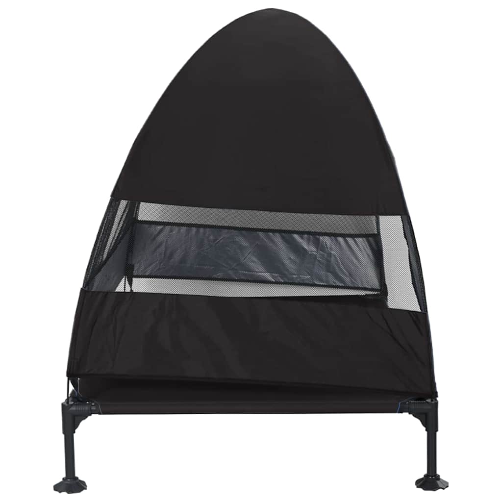 Verhoogd Hondenbed 127 X 81 X 108 Cm Stof En Staal
