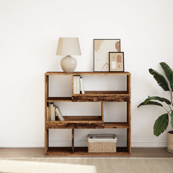 Boekenkast 100X33X187,5 Cm Bewerkt Hout