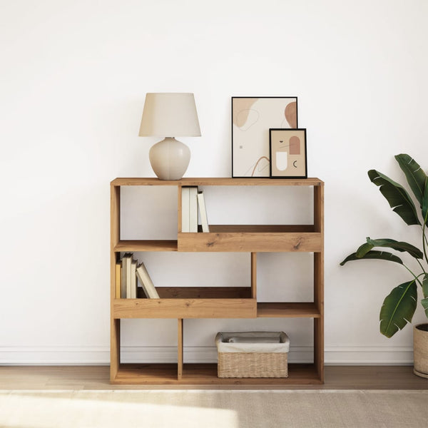 Boekenkast 100X33X187,5 Cm Bewerkt Hout