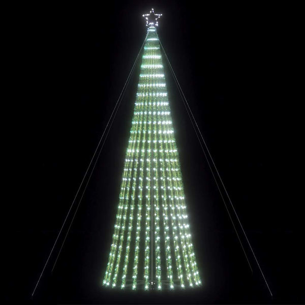 Led-Kerstboom 688 Leds Koud Wit Koudwit