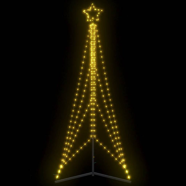 Led-Kerstboom 363 Leds Warm Wit 182 Cm Warmwit