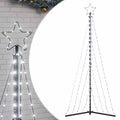 Led-Kerstboom 339 Leds Koud Wit 187 Cm Koudwit