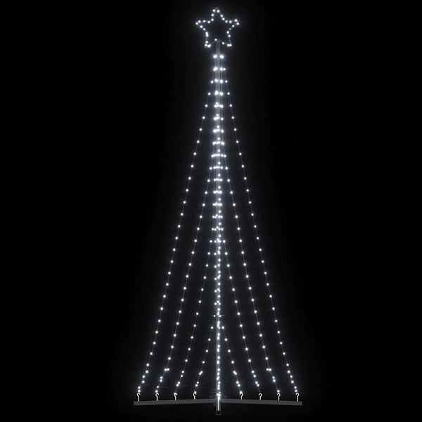 Led-Kerstboom 339 Leds Koud Wit 187 Cm Koudwit