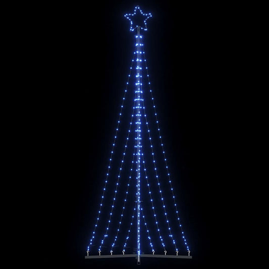 Led-Kerstboom 447 Leds 249 Cm Blauw