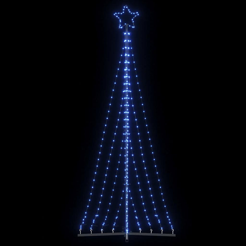 Led-Kerstboom 447 Leds 249 Cm Blauw