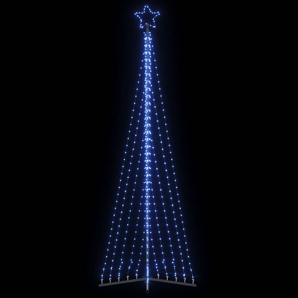 Led-Kerstboom 447 Leds 249 Cm Blauw