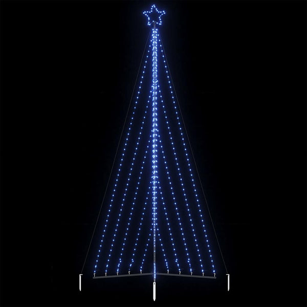 Led-Kerstboom 447 Leds 249 Cm Blauw