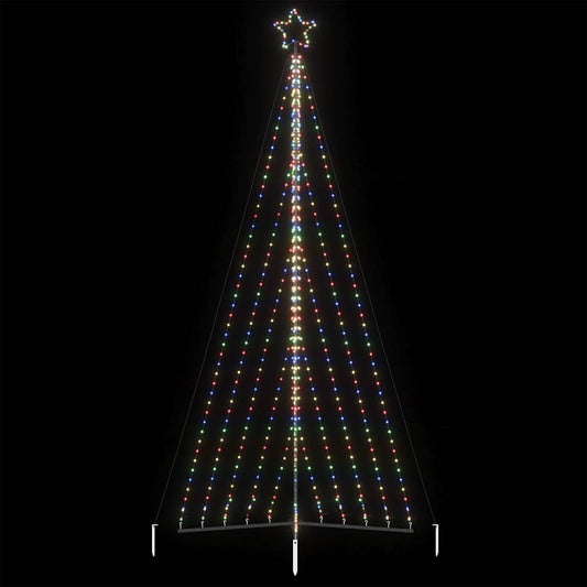 Led-Kerstboom 570 Leds Kleurrijk 399 Cm Multikleur