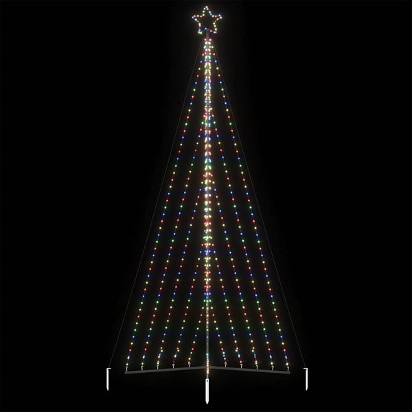 Led-Kerstboom 570 Leds Kleurrijk 399 Cm Multikleur