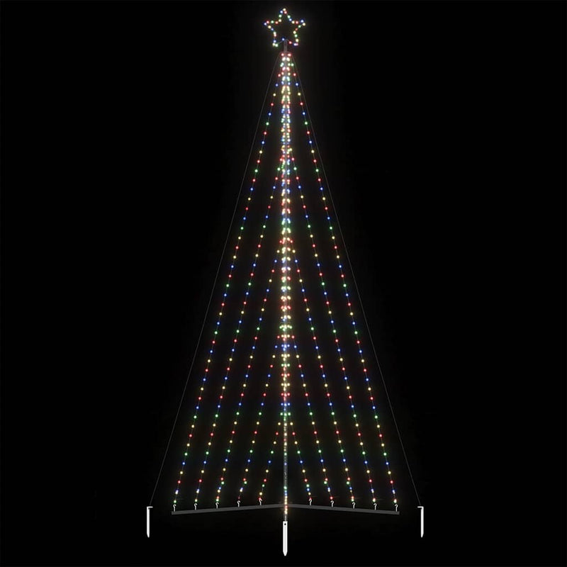 Led-Kerstboom 570 Leds Kleurrijk 399 Cm Multikleur