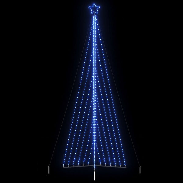 Led-Kerstboom 447 Leds 249 Cm Blauw