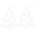 Kerstverlichting Kerstboom Silhouet 2 St 50 Leds Warm Wit