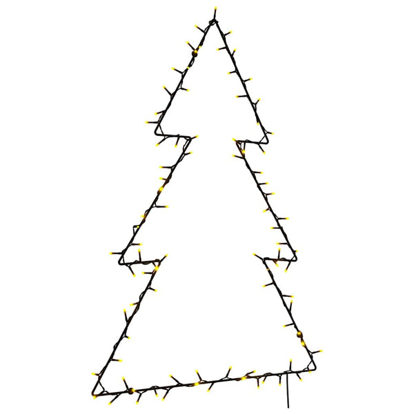 Kerstverlichting Kerstboom Met Grondpinnen 50 Led's 30 Cm
