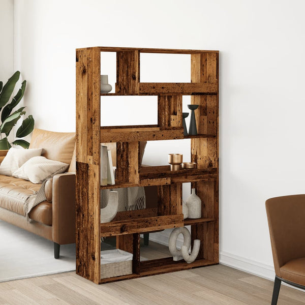 Boekenkast 100X33X187,5 Cm Bewerkt Hout