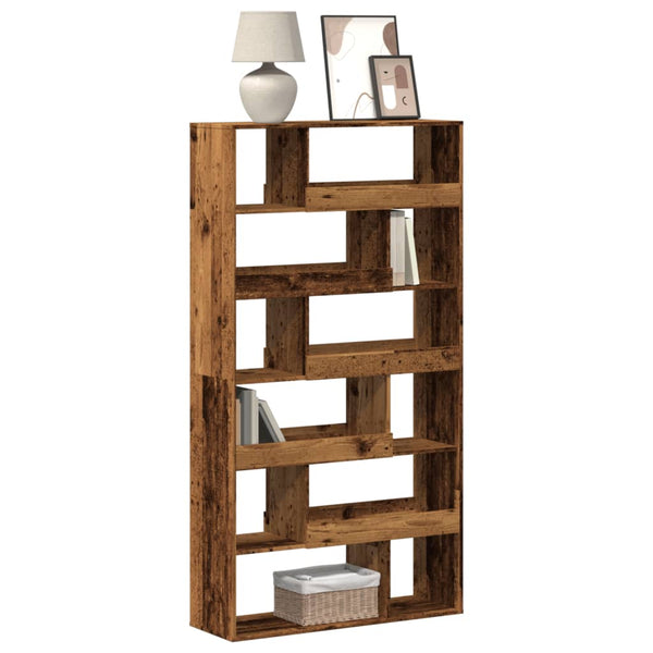 Boekenkast 100X33X187,5 Cm Bewerkt Hout