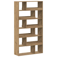 Boekenkast 100X33X187,5 Cm Bewerkt Hout