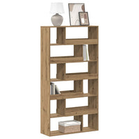 Boekenkast 100X33X187,5 Cm Bewerkt Hout