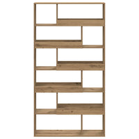 Boekenkast 100X33X187,5 Cm Bewerkt Hout