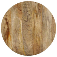 Bijzettafel Ø37X45 Cm Massief Mangohout