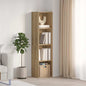 Boekenkast Met Plank 143 X 30 X 36 Cm Bewerkt Hout