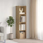 Boekenkast Met Plank 143 X 30 X 36 Cm Bewerkt Hout