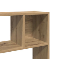 Boekenkast/Kamerscherm 105X24X102 Cm Artisanaal Eikenkleur