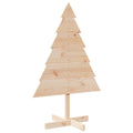 Kerstdecoratie Kerstboom Massief Hout Naturel (Onafgewerkt)