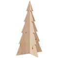 Kerstdecoratie Kerstboom Massief Grenenhout Naturel