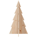 Kerstdecoratie Kerstboom Massief Grenenhout Naturel
