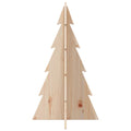 Kerstdecoratie Kerstboom Massief Grenenhout Naturel