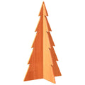 Kerstdecoratie Kerstboom Massief Grenenhout Wasbruin