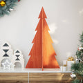 Kerstdecoratie Kerstboom Massief Grenenhout Wasbruin