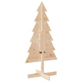 Kerstdecoratie Kerstboom Massief Grenenhout Naturel