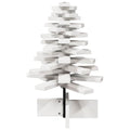 Kerstdecoratie Kerstboom Massief Grenenhout Wit
