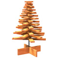 Kerstdecoratie Kerstboom Massief Grenenhout Wasbruin