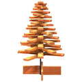Kerstdecoratie Kerstboom Massief Grenenhout Wasbruin