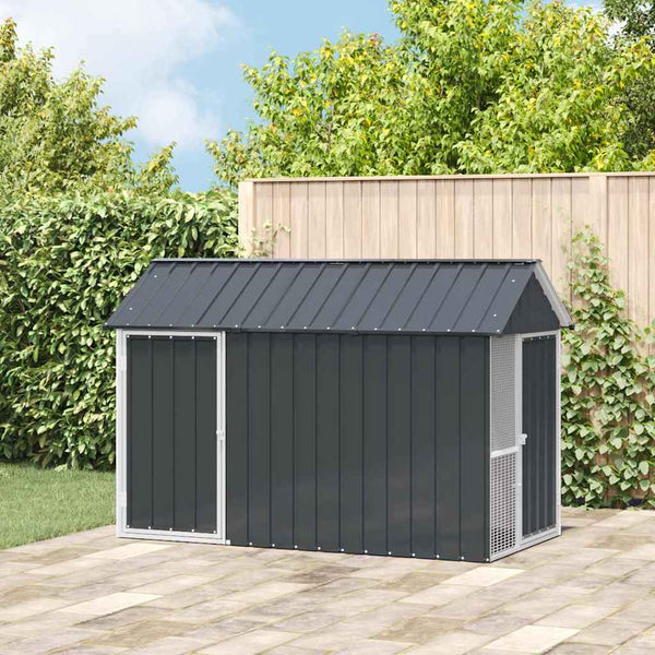 Vogelkooi Antraciet 215 X 112 X 141 Cm Gegalvaniseerd Staal