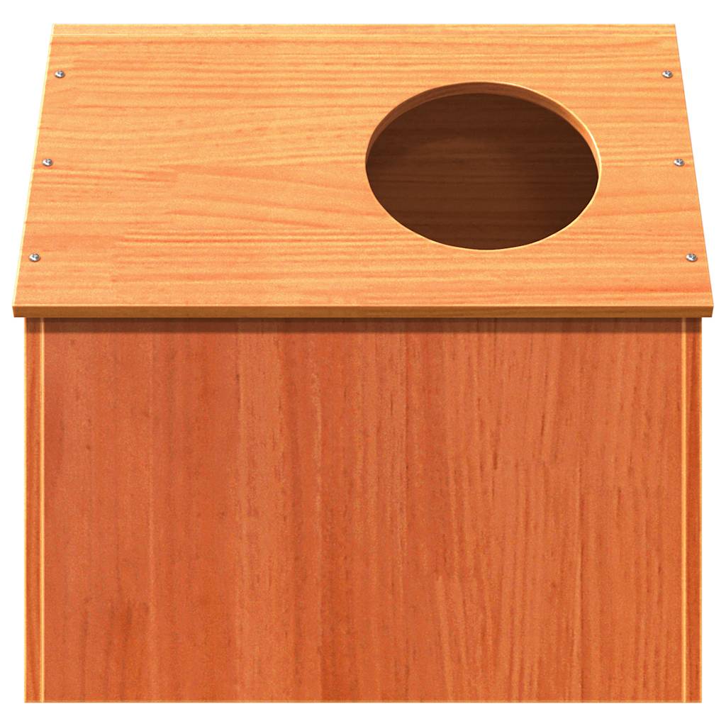 Kattenhuis 41X50X50 Cm Massief Grenenhout