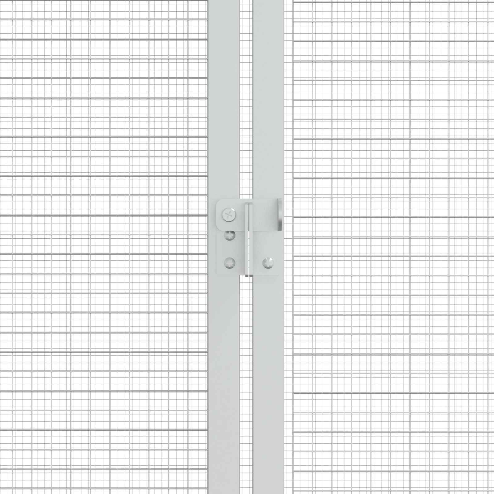 Vogelkooi Antraciet 422 X 103 X 142 Cm Gegalvaniseerd Staal