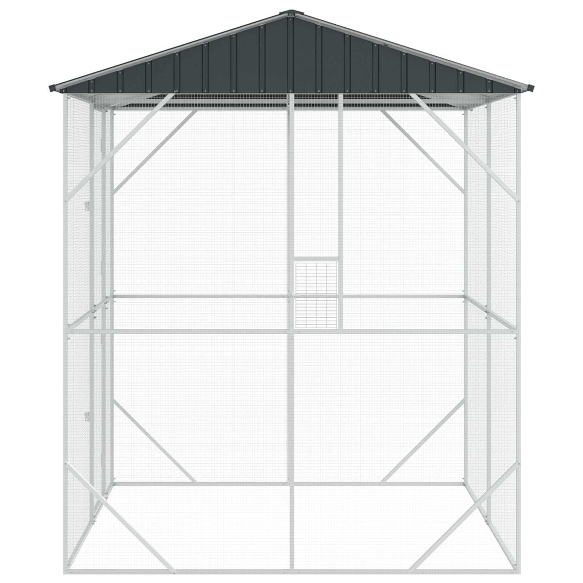 Vogelkooi Antraciet 215 X 208 X 247 Cm