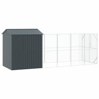Vogelkooi Antraciet 621 X 208 X 247 Cm Gegalvaniseerd Staal