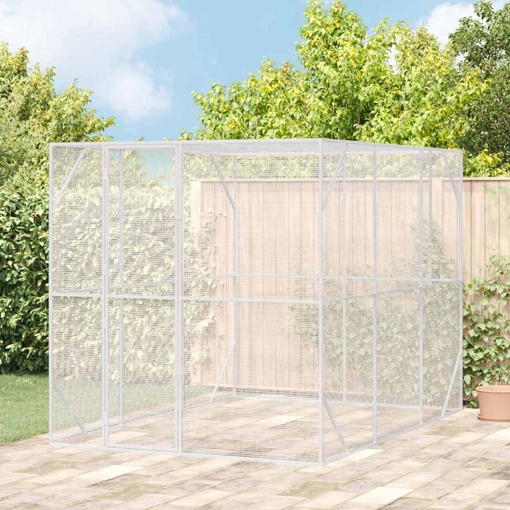 Vogelkooi Zilver 208 X 102 X 108 Cm