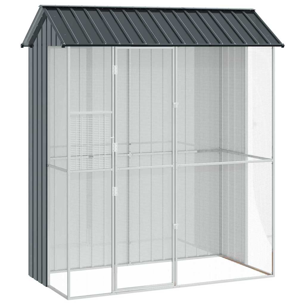 Vogelkooi 215 X 110 X 247 Cm Gegalvaniseerd Staal