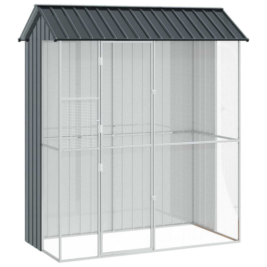 Vogelkooi 215 X 110 X 247 Cm Gegalvaniseerd Staal