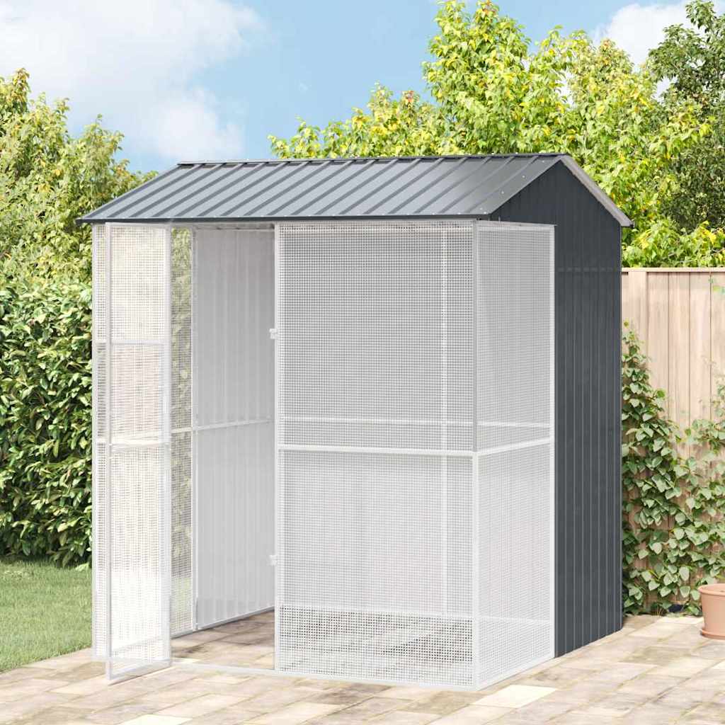 Vogelkooi 215 X 110 X 247 Cm Gegalvaniseerd Staal