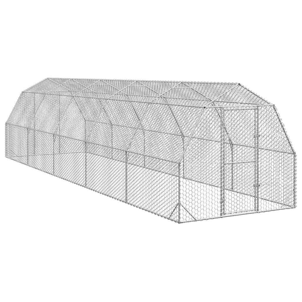 Kippenren 2,5X6X2,25 M Gegalvaniseerd Staal