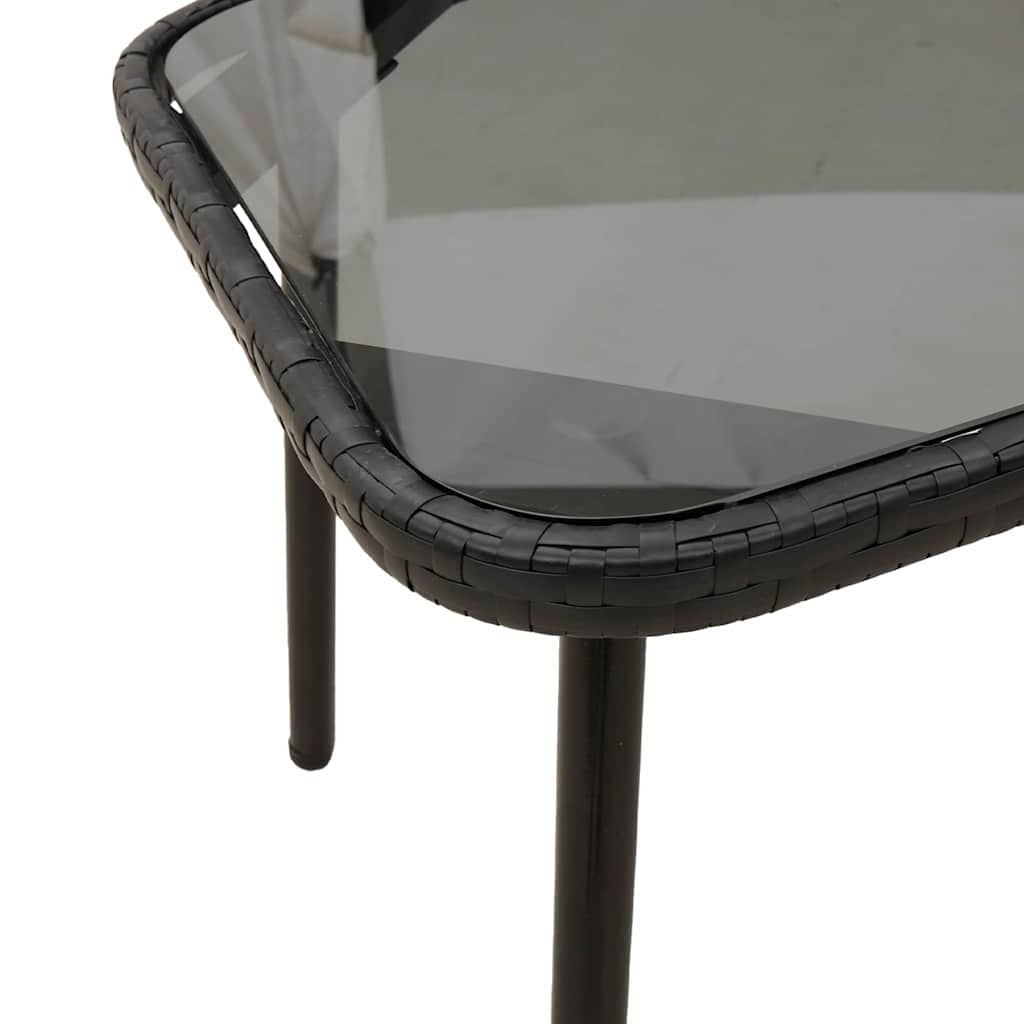 Tuin Eetset 2 Pcs Poly Rattan