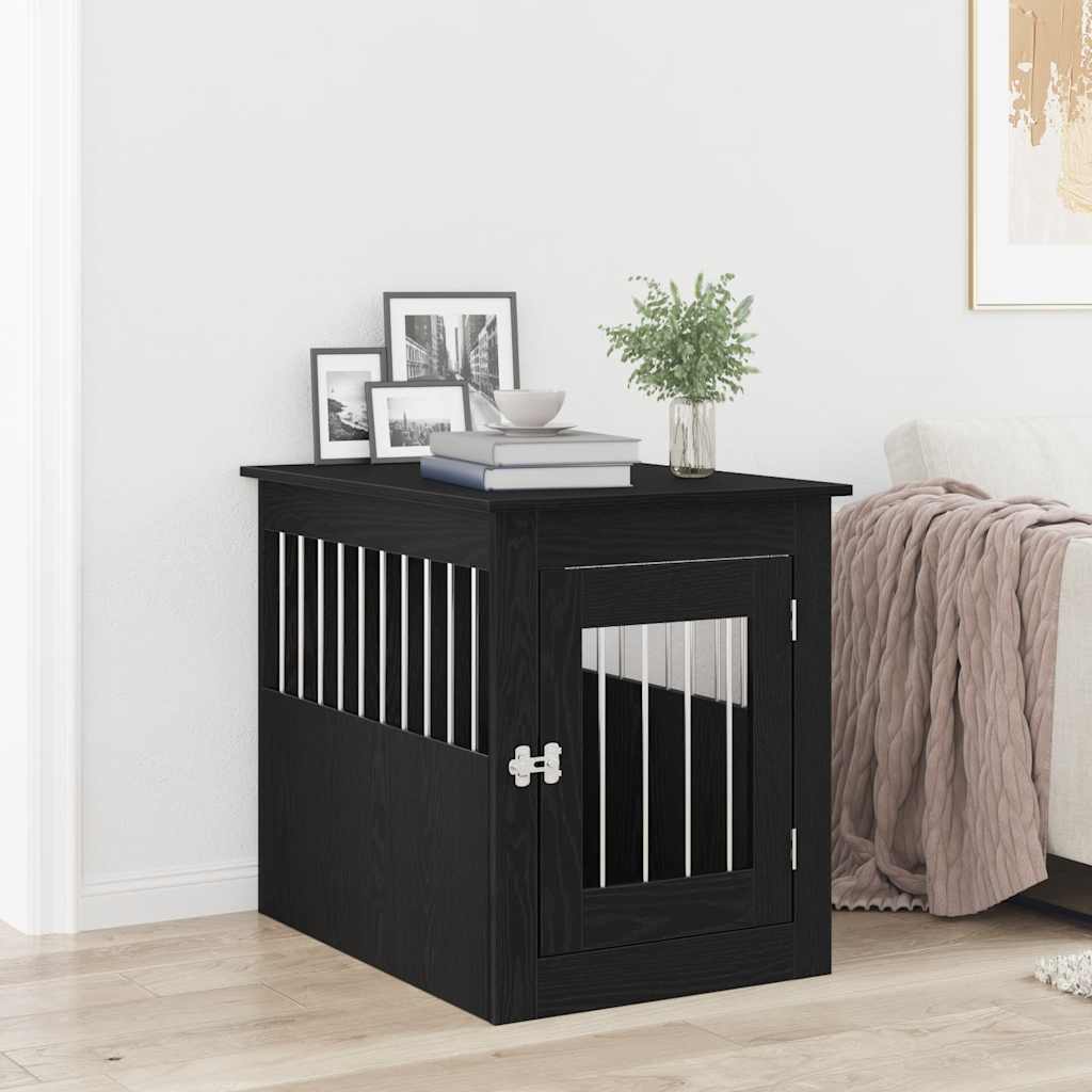Hondenbench 64,5X80X71 Cm Bewerkt Hout Kleurig