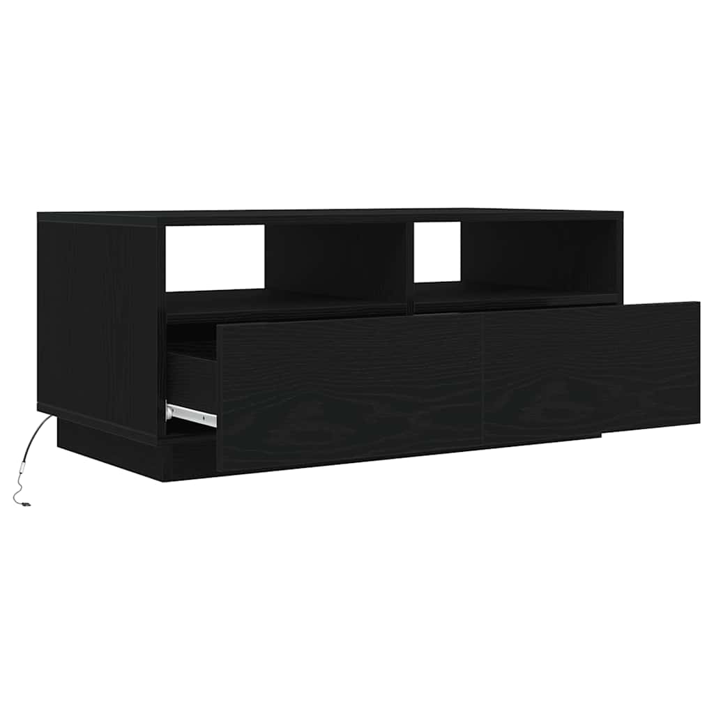 Salontafel Met Led-Verlichting 90X49X40 Cm